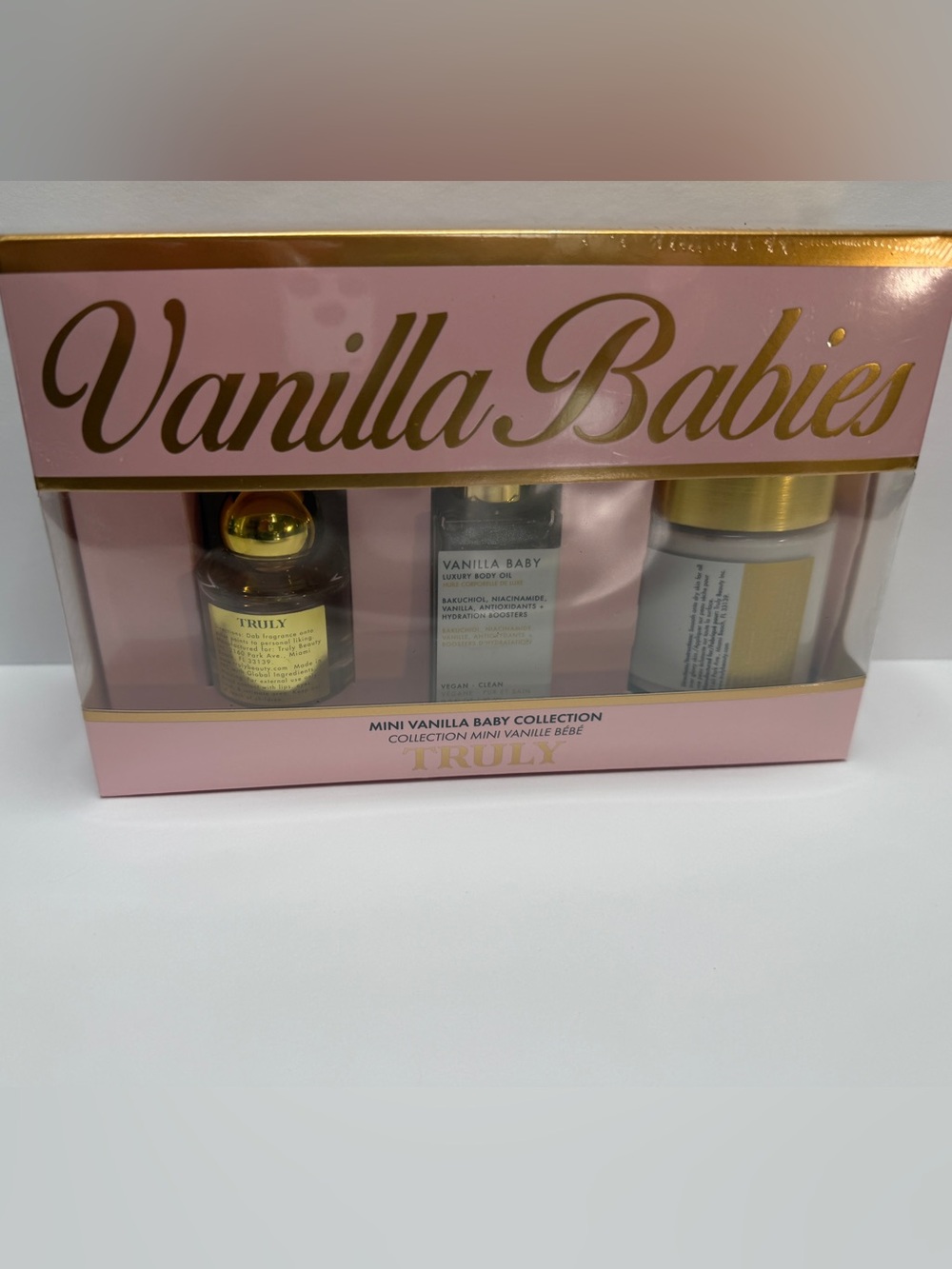 TRULY Mini Vanilla Baby Collection New In Box Sealed